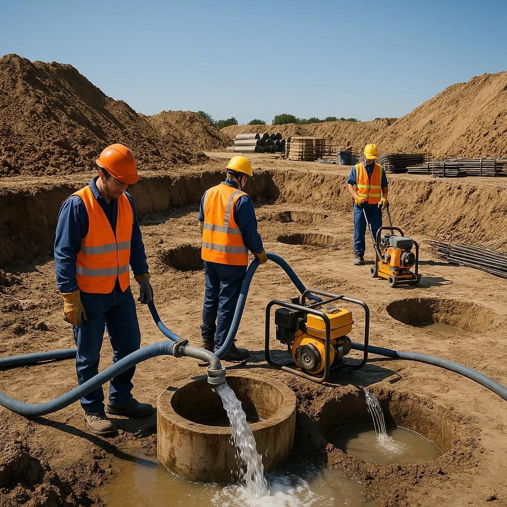 Глубинное водопонижение скважинами в Балашихе
