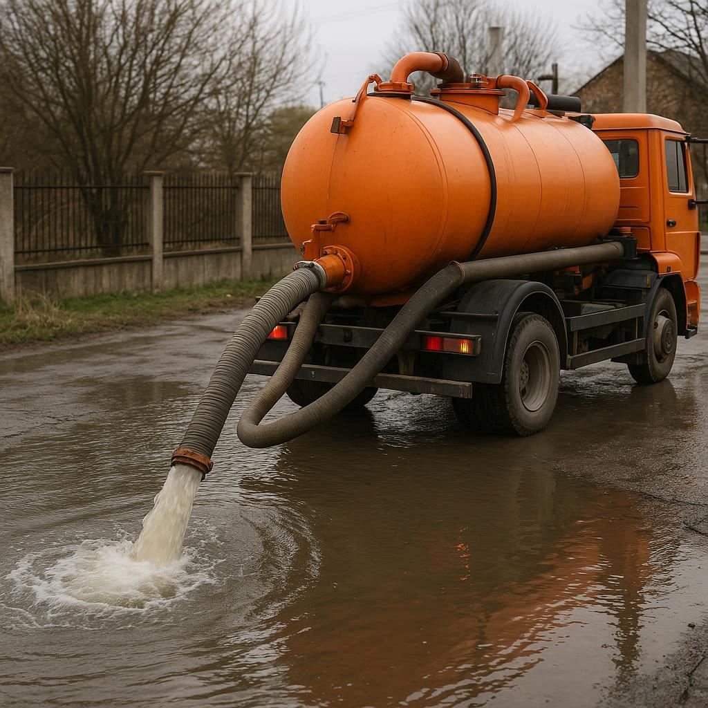 Откачка воды в Балашихе